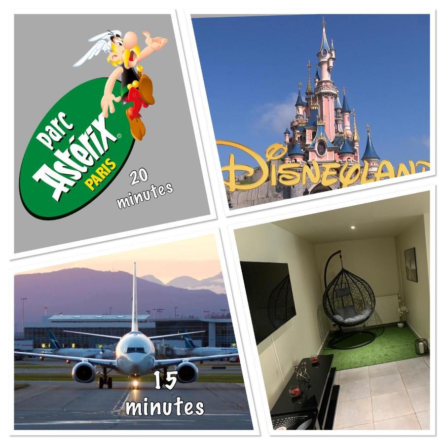 Appartement Cosy Proche Roissy Cdg Asterix Disneyland Paris Goussainville  Zewnętrze zdjęcie